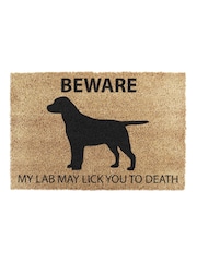 Artsy Mats Natural and Black Labrador Doormat - Image 12 of 12