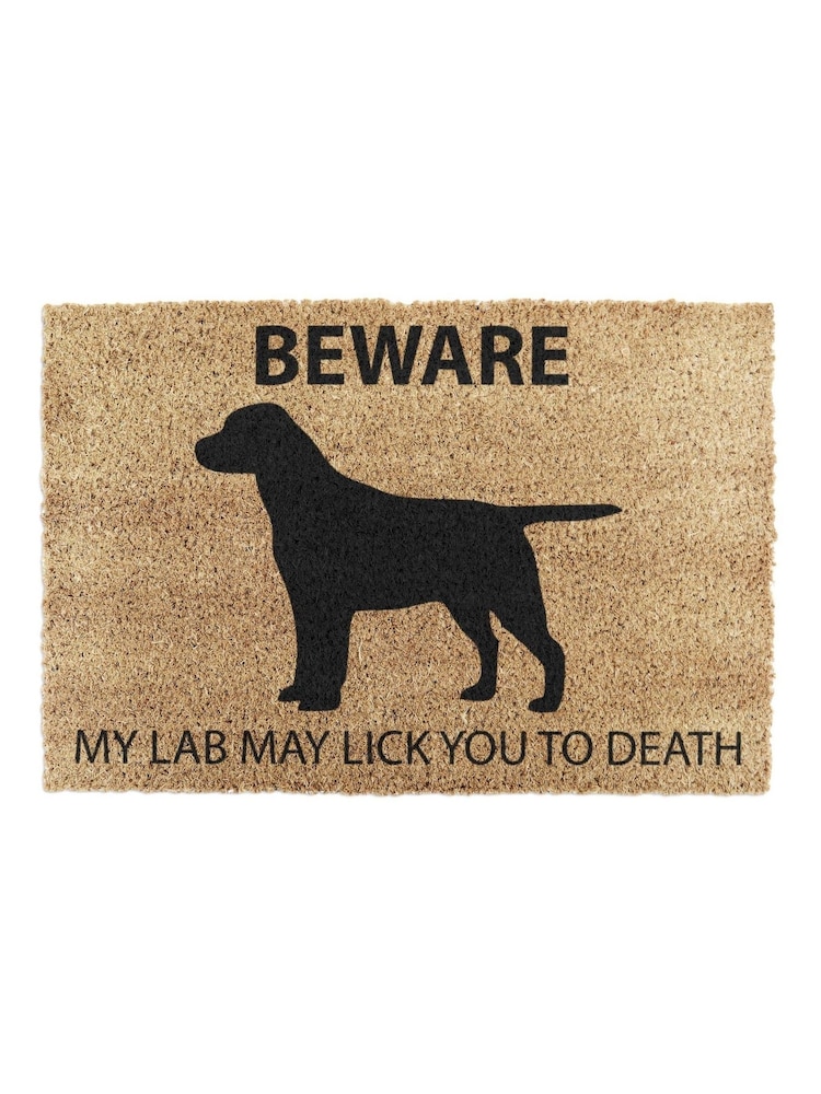 Artsy Mats Natural and Black Labrador Doormat - Image 12 of 12