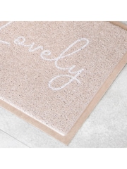 Artsy Mats Beige Hello Lovely Doormat - Image 2 of 3