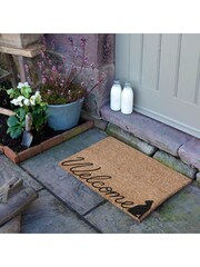 Felpudo de gato Welcome de Artsy Mats - Imagen 2 de 12