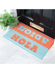 Artsy Mats Multi Hola Adios Doormat - Image 1 of 3