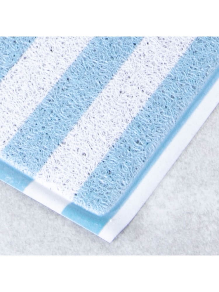 Artsy Mats Blue Striped Doormat - Image 2 of 3