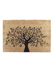 Artsy Mats Natural and Black Tree of Life Doormat - Image 11 of 12