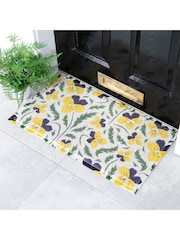 Artsy Mats Pansy Doormat - Bild 1 von 3