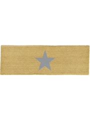 Artsy Mats Natural and Grey Star Patio Doormat - Image 6 of 6