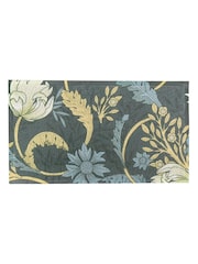 Artsy Mats Blue Blue William Morris Pattern Doormat - Image 2 of 3