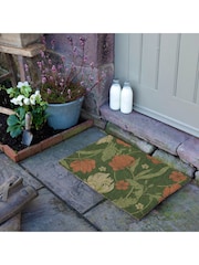Artsy Mats Brown William Morris Rose Doormat - Image 3 of 13