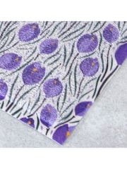 Artsy Mats Purple Tulip Doormat Doormat - Image 3 of 3