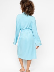 Cyberjammies Blue Short Jersey Dressing Gown - Image 2 of 3
