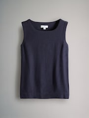 The Set Navy/White/Pink Stripe Swing Tops 3 Pack with Linen - Image 11 of 13
