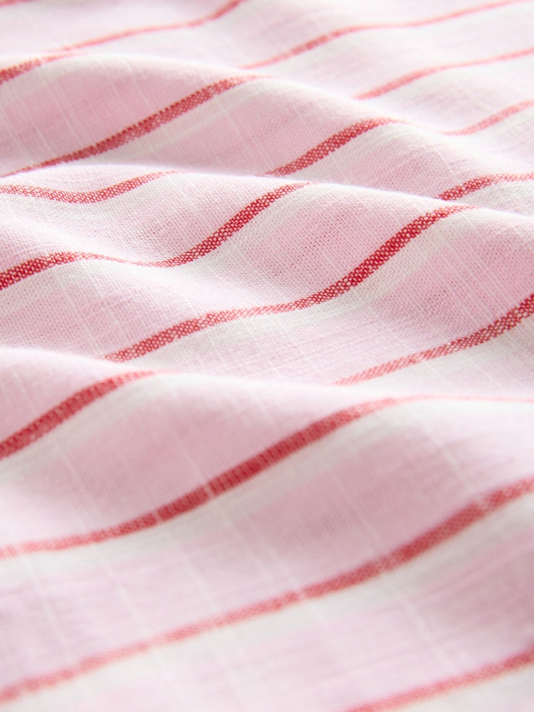 The Set Navy/White/Pink Stripe Swing Tops 3 Pack with Linen - Image 13 of 13