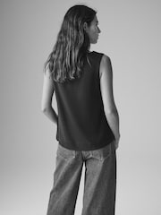 The Set Navy/White/Pink Stripe Swing Tops 3 Pack with Linen - Image 5 of 13