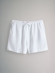The Set Navy/White/Pink Stripe The Set 3 Pack Pull On Shorts with Linen - Image 6 of 10