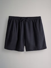 The Set Navy/White/Pink Stripe The Set 3 Pack Pull On Shorts with Linen - Image 8 of 10