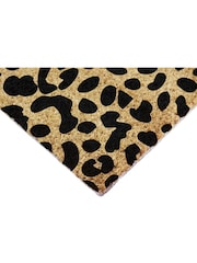 Artsy Mats Natural/Black Country Home Leopard Doormat - Image 9 of 12