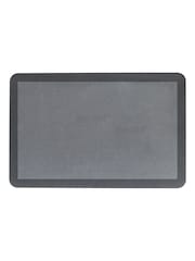 Artsy Mats Grey Border Grey Stone Non Slip Bath Mat - Image 2 of 2