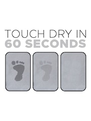 Artsy Mats Bathroom Grey Stone Non Slip Bath Mat - Bild 5 von 5