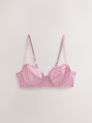 Creme/rosa/verde - Sutiã sem bojo com estampa floral e bojo grande - Imagem 2 de 6