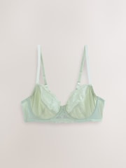 Creme/rosa/verde - Sutiã sem bojo com estampa floral e bojo grande - Imagem 3 de 6