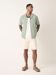 Green Embroidered Graphic Jersey Shirt - Image 3 of 5