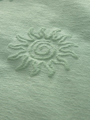Green Embroidered Graphic Jersey Shirt - Image 9 of 9