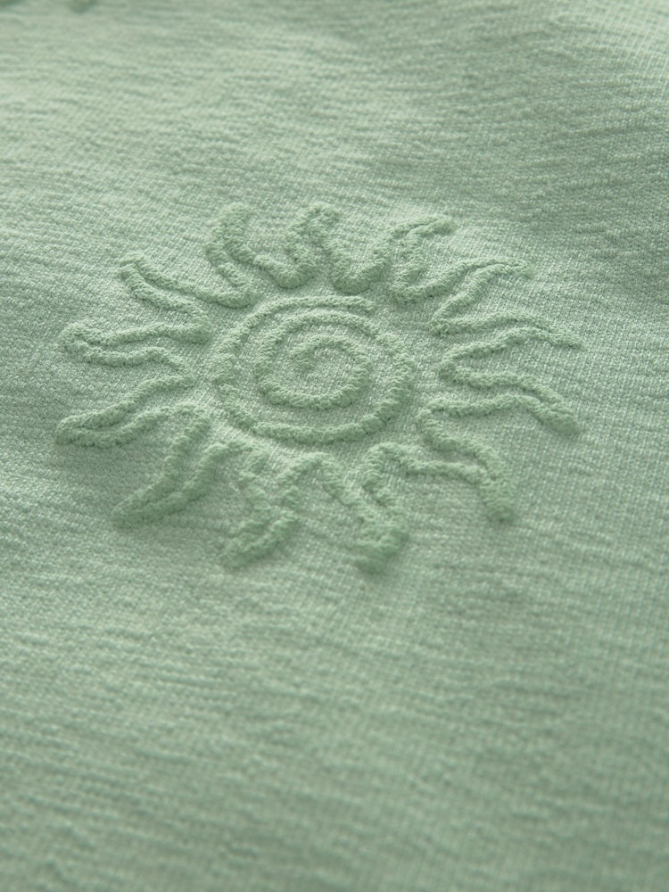 Green Embroidered Graphic Jersey Shirt - Image 9 of 9