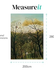 Art For The Home Green Safari Fixed Size 2M Mural - Image 4 of 4