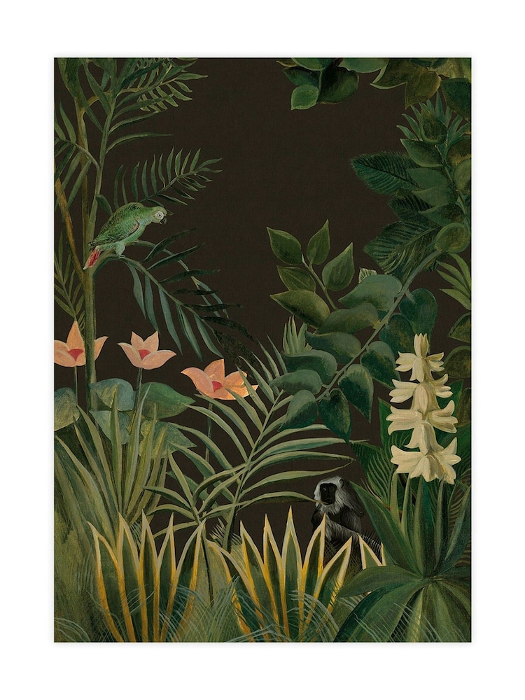 Art For The Home Green Jungle Fixed Size 2M Mural - Image 2 of 3 Art For The Home Green Jungle Fixed Size 2M Mural - Image 2 of 3