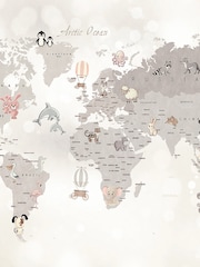Art For The Home Neutral Whole Wide World Fixed Size 4M Mural - Image 2 of 2