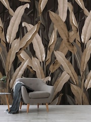 Art For The Home Black Banana Leaf Fixed Size 4M Mural - Image 4 of 5