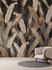 Art For The Home Black Banana Leaf Fixed Size 4M Mural - Image 5 of 5