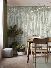 Art For The Home Sage Painterly Woods Fixed Size 3M Mural - Image 1 of 5