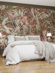Art For The Home Terracotta Funky Jungle Fixed Size 3M Mural - Image 1 of 3