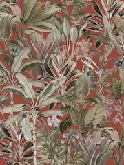 Art For The Home Terracotta Funky Jungle Fixed Size 3M Mural - Image 2 of 3