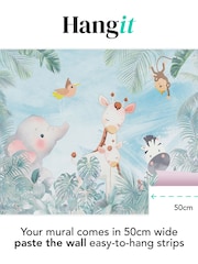 Art For The Home Blue Circle of Life Fixed Size 4M Mural - Image 3 of 3