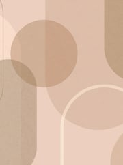 Art For The Home Neutral Arched Geo Muted Fixed Size 4M Mural - Image 2 of 5