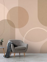 Art For The Home Neutral Arched Geo Muted Fixed Size 4M Mural - Image 4 of 5
