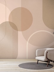 Art For The Home Neutral Arched Geo Muted Fixed Size 4M Mural - Image 5 of 5