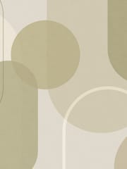 Art For The Home Sage Arched Geo Muted Fixed Size 4M Mural - Image 2 of 5