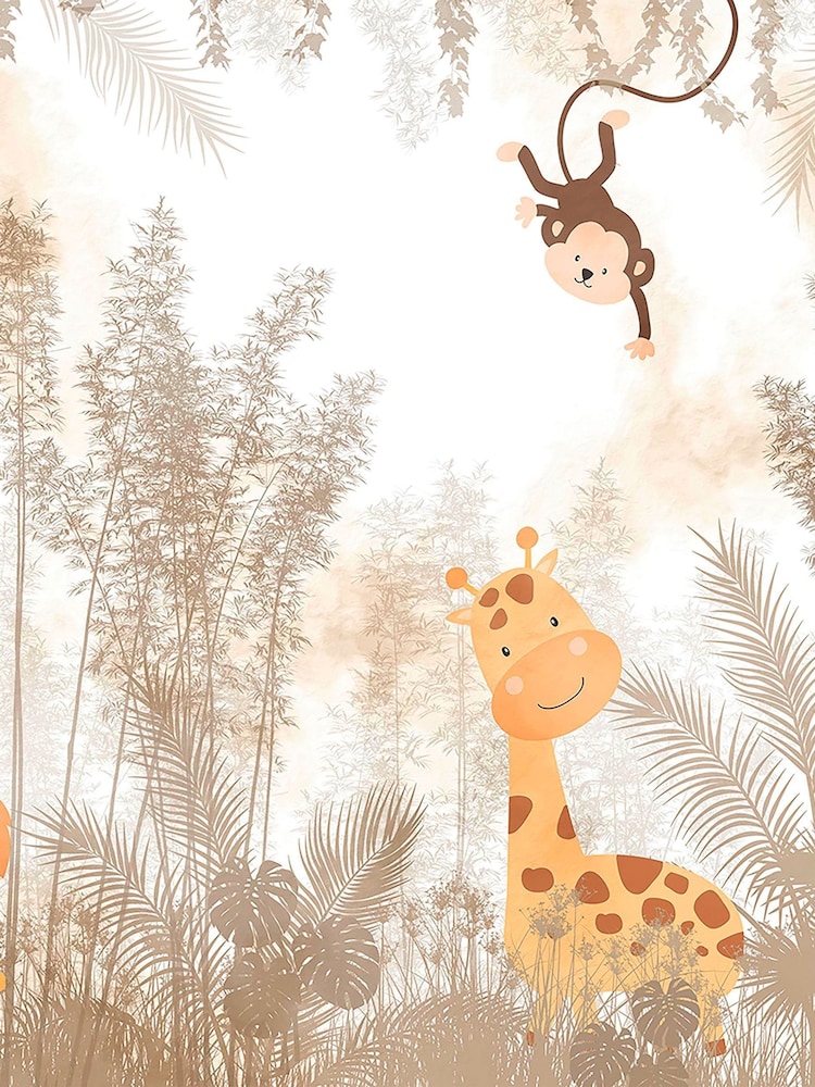 Art For The Home Natural Roarsome Fixed Size 3M Mural - Image 2 of 3