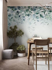 Art For The Home Duck Egg Botanical Cascade Fixed Size 3M Mural - Image 1 of 5
