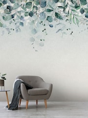 Art For The Home Duck Egg Botanical Cascade Fixed Size 3M Mural - Image 4 of 5