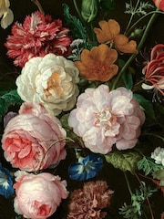 Art For The Home Black Archive Floral Fixed Size 3M Mural - Image 2 of 5