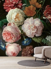 Art For The Home Black Archive Floral Fixed Size 3M Mural - Image 5 of 5