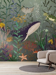 Art For The Home Blue Under The Sea Fixed Size 3M Mural - Image 5 of 5