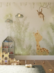 Art For The Home Green Roarsome Fixed Size 3M Mural - Image 1 of 3