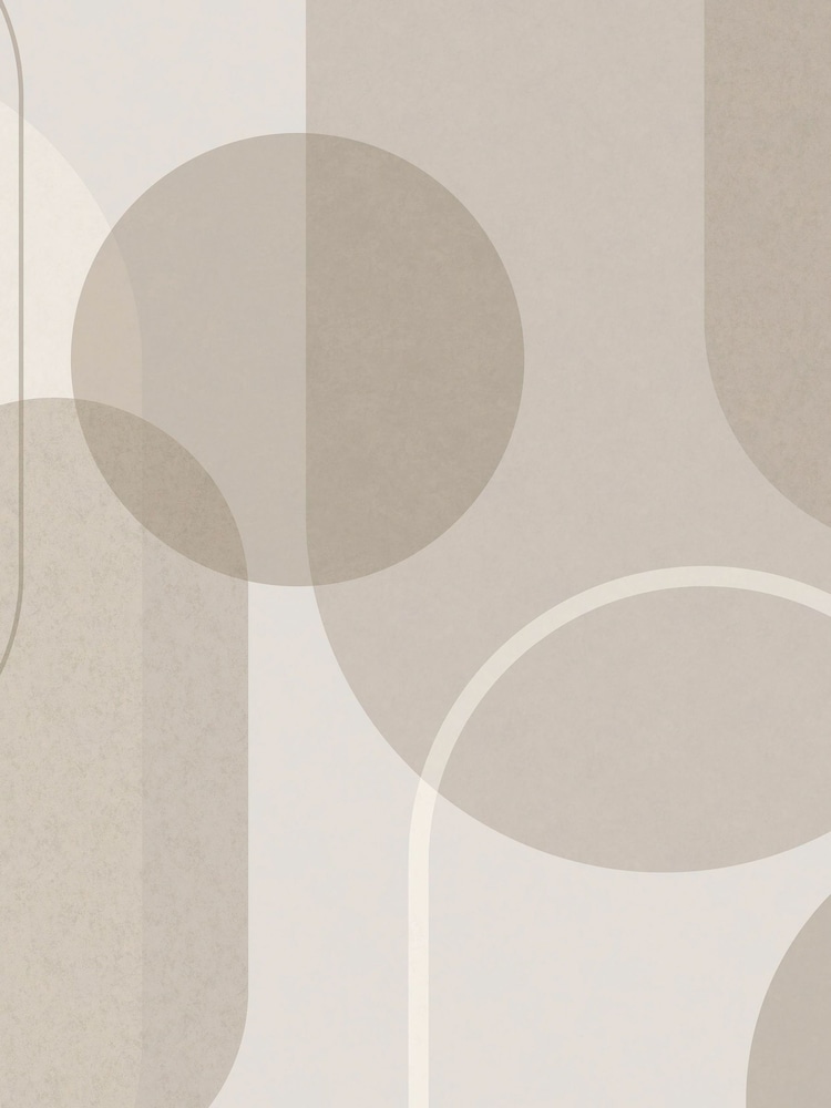 Art For The Home Grey Arched Geo Muted Fixed Size 4M Mural - Image 2 of 5