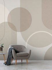 Art For The Home Grey Arched Geo Muted Fixed Size 4M Mural - Image 4 of 5