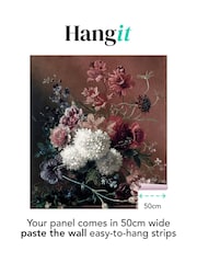 Art For The Home Mauve Flower Vase Fixed Size 2M Mural - Image 3 of 4