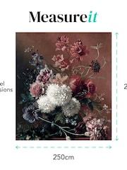 Art For The Home Mauve Flower Vase Fixed Size 2M Mural - Image 4 of 4